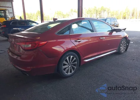 2015 Hyundai Sonata Sport z USA, uszkodzony, nr VIN 5NPE34AF6FH212825